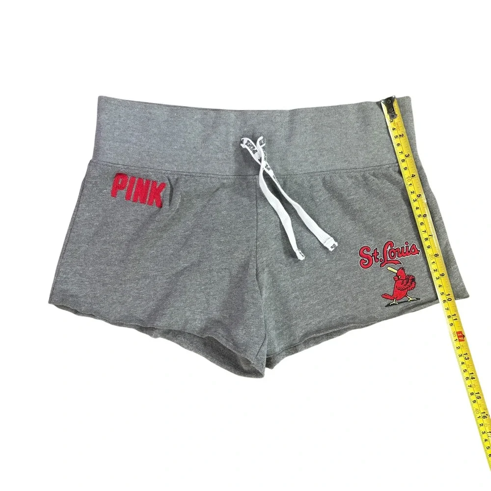 PINK Victoria's Secret St. Louis Cardinals MLB Shorts Women's Small Gray NWT